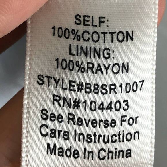 Blu Pepper Blue White Striped Embroidered Floral Deep V Neck Sleeveless Romper - Picture 5 of 6